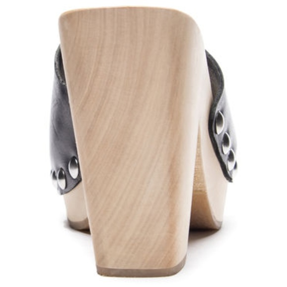 Chinese Laundry Fox Slide Sandal Black Leather - Picture 3 of 3